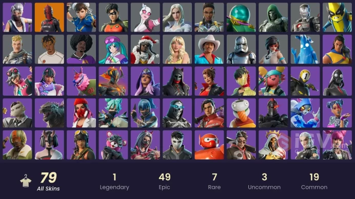 [PC/PSN/XBOX] 79 skins | Subzero Cryptic | Red Knight | Captain Phasma | Apprentice Evie | Shuri | Mysterio | Captain Jones | Gwenpool