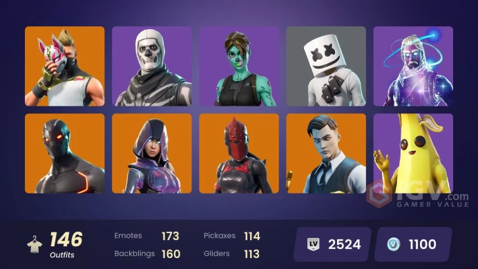 [ALL PLATFORMS] 145 skins | OG STW | Galaxy | Glow | Gold Brutus | Gold Midas | WORLD CUP | Omega (stage 5) | Demogorgon | FULL ACCESS