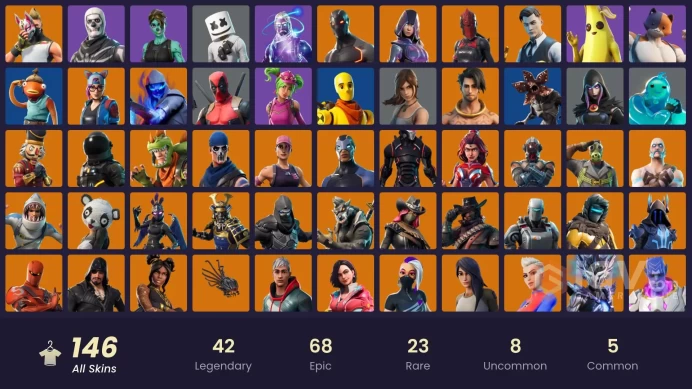 [ALL PLATFORMS] 145 skins | OG STW | Galaxy | Glow | Gold Brutus | Gold Midas | WORLD CUP | Omega (stage 5) | Demogorgon | FULL ACCESS