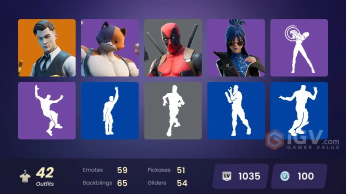 [PSN/XBOX/PC] 42 skins | Gold Midas | Valeria | Peter Griffin | Fade | Galaxy Scout | Gear Specialist Maya | Doctor Doom | Thor | 100 VB