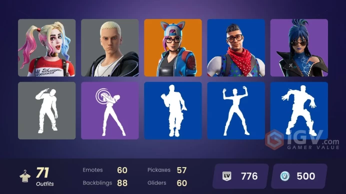 [ALL PLATFORMS]-Kelsier OG-Blue Team Leader-Spider Knight-Fortune-Scourge-Mogul Master (GER)-Harley Quinn-Prodigy-FULL ACCESS-