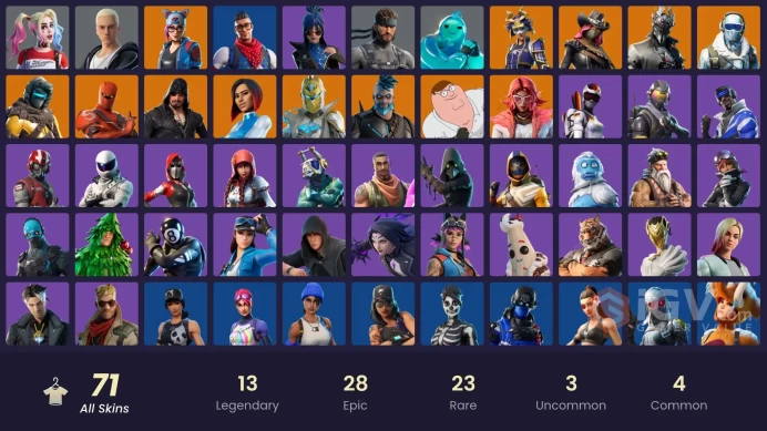 [ALL PLATFORMS]-Kelsier OG-Blue Team Leader-Spider Knight-Fortune-Scourge-Mogul Master (GER)-Harley Quinn-Prodigy-FULL ACCESS-