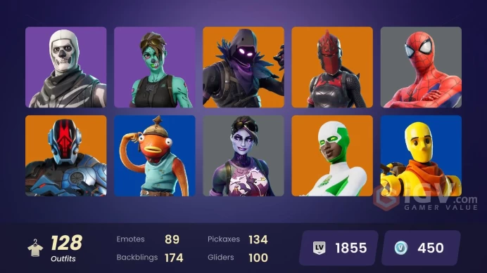 [ALL PLATFORMS]-128 Skin-142 Pickaxe-88 Emote-98 Gliders-Red Knight-Heron Stance Hero-Backlash-Chill Challenger-Mogul Master (GBR)-Snoop Dogg-