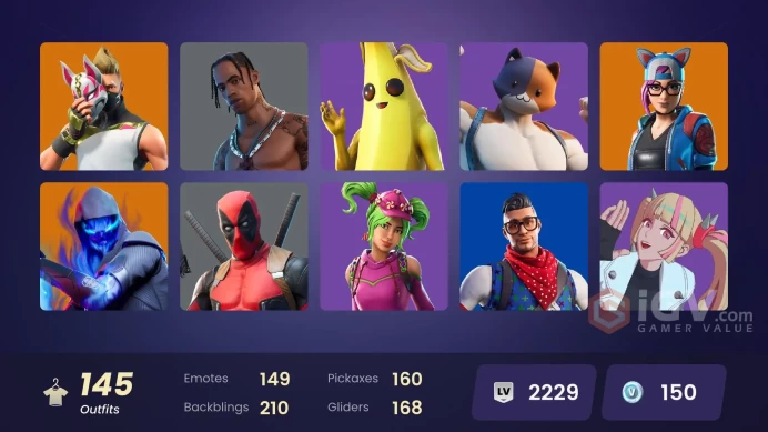 FA - [PSN/XBOX/SWITCH/PC] 146 skins | OG STW | Travis Scott | Astro Jack | Rogue Agent | Clutch | Cloud Striker | Carbon Commando