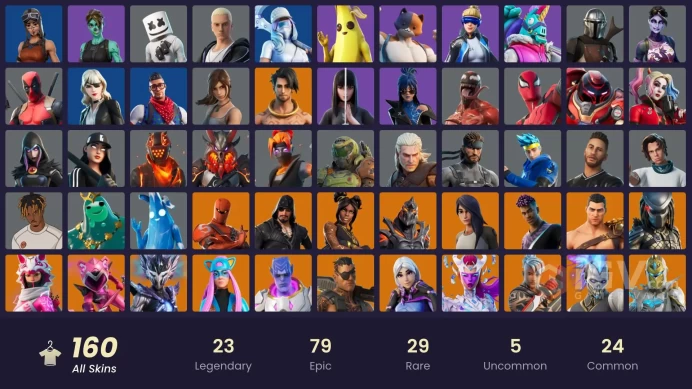 [NINTENDO/PC]159 skins | Renegade Raider | Neo Versa | Prodigy | Cloud Striker | Heron Stance Hero | The Cube Queen CC185