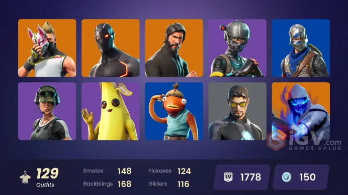 128 SKINS | FLOSS | THE REAPER | TAKE THE L | DARK VOYAGER | ELITE AGENT | MISSION SPECIALIST | BLUE SQUIRE | ROYALE KNIGHT 