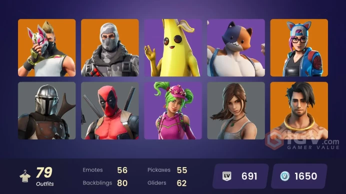 FA - [PSN/XBOX/SWITCH/PC] 80 skins | Rogue Agent | Havoc | Sub Commander | Musha | Spectra Knight | Gear Specialist Maya | Zenith | Raz | Omen