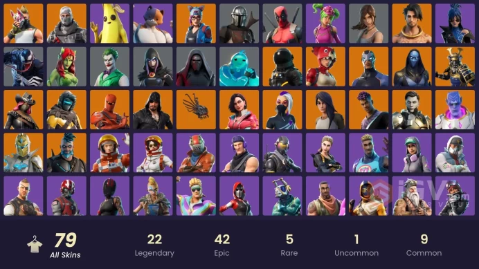 FA - [PSN/XBOX/SWITCH/PC] 80 skins | Rogue Agent | Havoc | Sub Commander | Musha | Spectra Knight | Gear Specialist Maya | Zenith | Raz | Omen