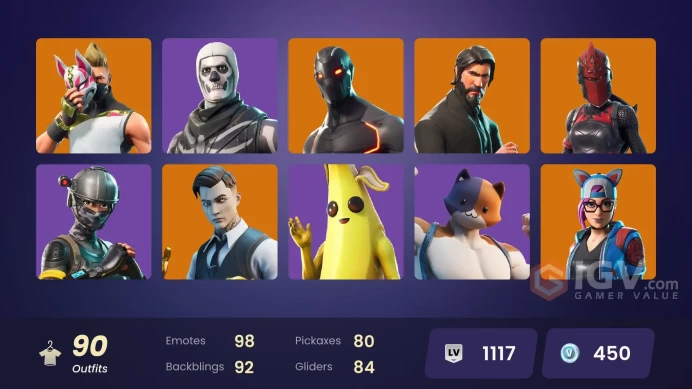 FA - [PSN/XBOX/SWITCH/PC] 91 skins | OG STW | The Reaper | Elite Agent | Gold Midas | Rogue Agent | Valor | Carbide | Flytrap | The Ice King