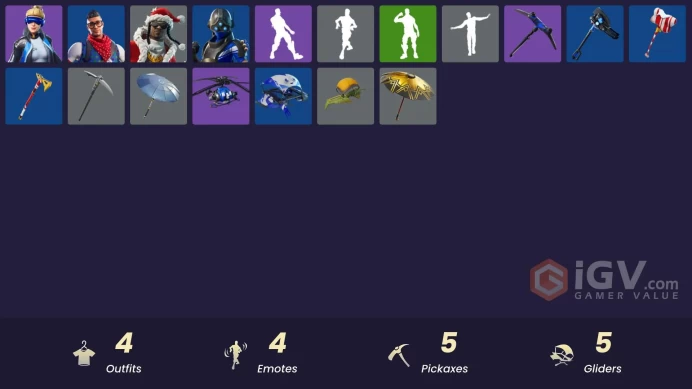 [PC/XBOX] 4 skins | Neo Versa | Prodigy | Trilogy | Santa Dogg | Tabulator | Reliant Blue | That's Cold Jac! | Snoop's Holladizzle Bass