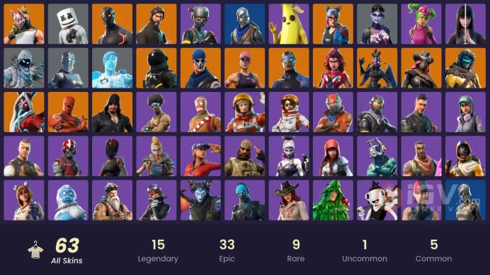 FA - [PSN/XBOX/SWITCH/PC] 64 skins | OG STW | The Reaper | Blue Squire | Royale Knight | Elite Agent | Rogue Agent | Super Deluxe Edition