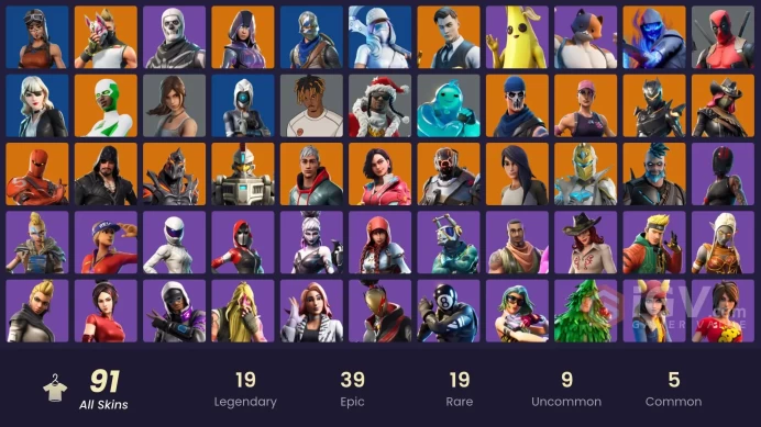 FA - [PSN/XBOX/SWITCH/PC] 92 skins | OG STW | Renegade Raider | Glow | Blue Squire | Royale Knight | Gold Midas | Gold Brutus | Gold Meowscles