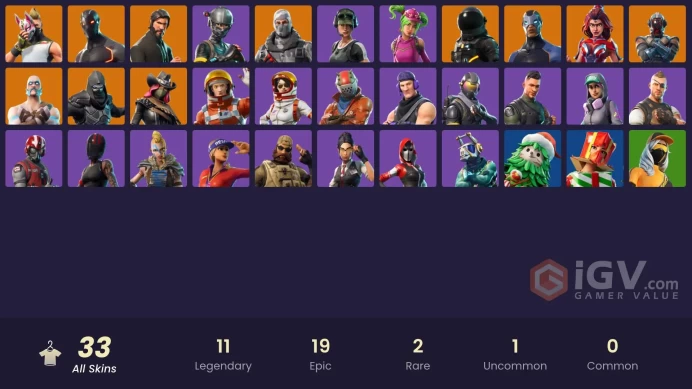 FA - [PSN/XBOX/SWITCH/PC] 33 skins | The Reaper | Elite Agent | Sub Commander | Rogue Agent | Trailblazer | Havoc | Take The L