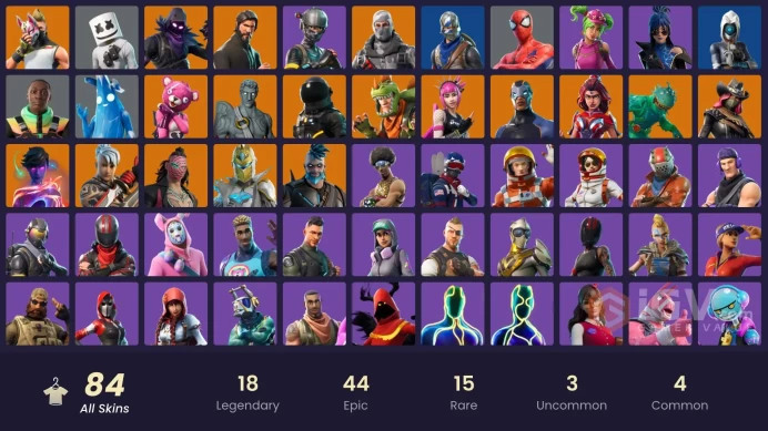 84 SKINS | THE REAPER | TAKE THE L | DARK VOYAGER | ELITE AGENT | MISSION SPECIALIST | BLUE SQUIRE | ROYALE KNIGHT | ROGUE AGENT  