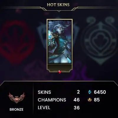[EUW] - Bronze III / Fresh / Changeable Mail | Instant Delivery | Lifetime Warranty | 100% Handmade & Secure | 24/7 Support