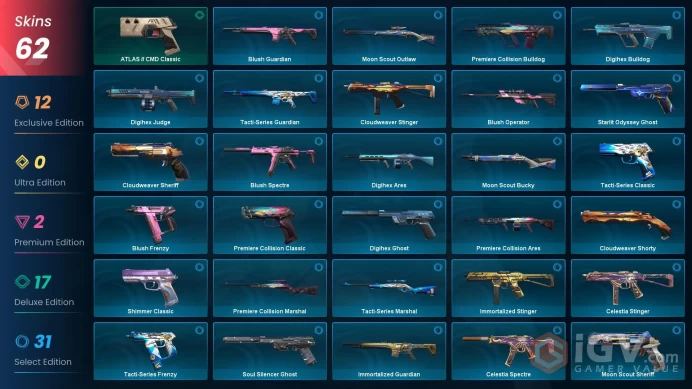 Eu | 62 skins | Black.Market Butterfly Knife | RGX 11z Pro | ChronoVoid | Xenohunter Knife | Eternal Sovereign | Ruination Ghost | Neo Frontie