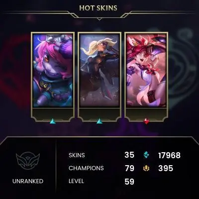 [EUW SERVER] Unranked Smurf Account ◈ UNRANKED ◈ lvl 30 + ◈ 10 Unranked Games ALREADY PLAYED ◈ NO EMAIL ACCESS ◈ EUROPE WEST ◈ 24/7