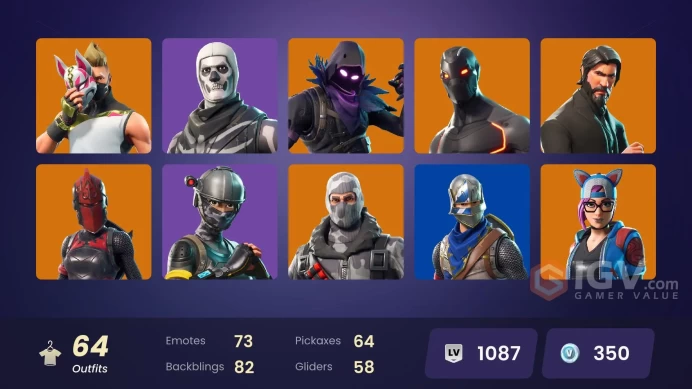 64 SKINS | ROYALE KNIGHT | TAKE THE L | BLUE SQUIRE | ELITE AGENT | MISSION SPECIALIST | DARK VOYAGER | THE REAPER | ROGUE AGENT