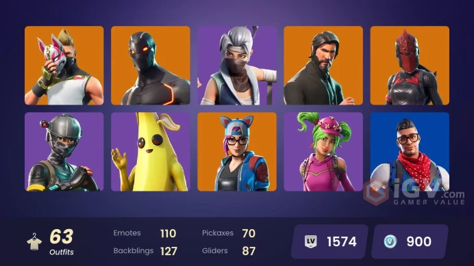 PC/PSN/Xbox/Nintendo 63 skins | The Reaper | Elite Agent | Blue Team Leader | Prodigy | Rogue Agent | Blue Striker | Carbon Commando |