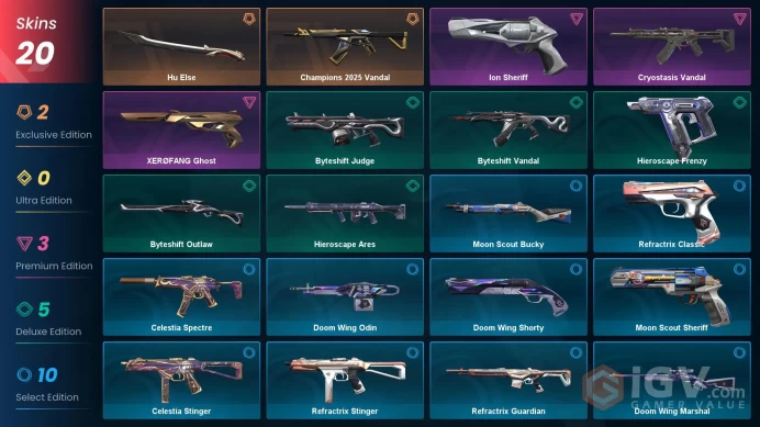 EU/TR - Champions 2025 Vandal - Cryostasis Vandal - Hu Else - XERØFANG Ghost - Ion Sheriff / Handmade - Lifetime Warranty - Full Acces