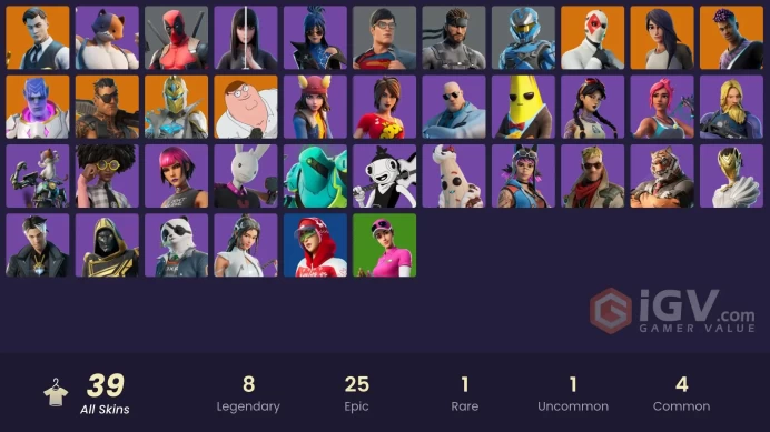 [ALL PLATFORMS]-39 SKİN-FULL ACCESS-