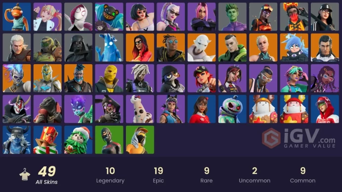 PC/PSN/XBOX  49 skins | Ascension Nezumi | Knight's Helm | Harbinger Armor Omegarok | The Ageless Championlai1159