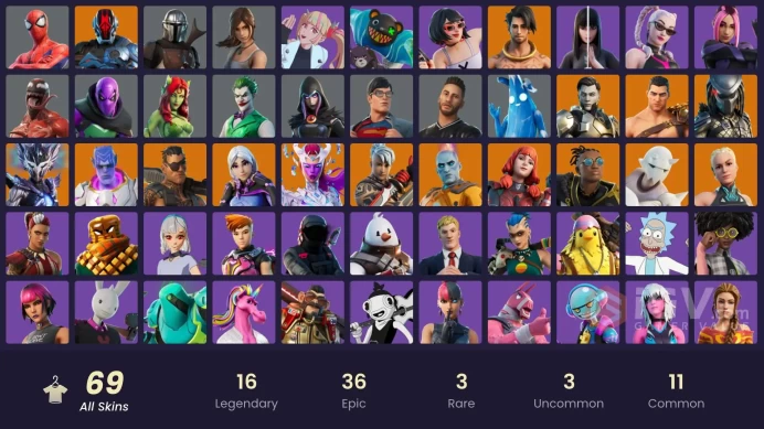 [PC/PSN/XBOX] 69 skins | Poison Ivy | The Joker | off | Sideways Warrior | Combat Elite | Sandstone Joeylui227