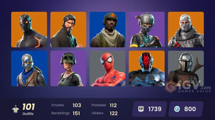 [PC/PSN/XBOX/NTD] OG AERIAL ASSAULT TROOPER BLACK AND & GOLD STYLE | THE REAPER | BLUE SQUIRE | ROYALE KNIGHT | ELITE AGENT | BLUE TEAM LEADER