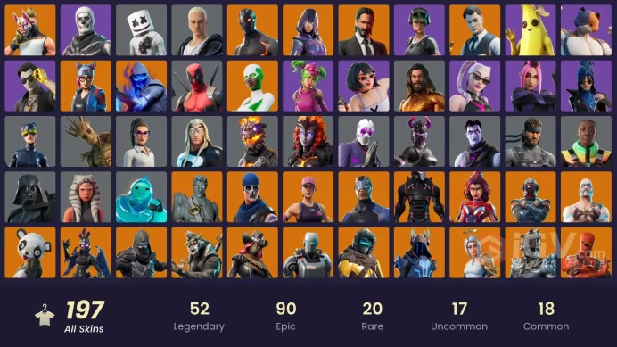 [PC/PSN/XBOX/NTD] 196 SKINS | IKONIK | GLOW | BLUE TEAM LEADER | SCENARIO | GOLD MIDAS | OMEGA (STAGE 5) | FNCS RENEGADE | ROGUE AGENT