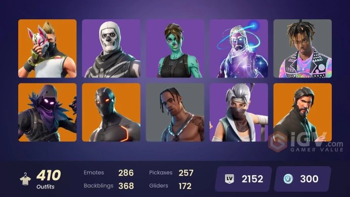 [PC/PSN/XBOX/NTD] 410 SKINS | OG PARADIGMA | GALAXY | TRAVIS SCOTT | TAKE THE L | THE REAPER | ELITE AGENT | GOLD MIDAS | UNCHAINED RAMIREZ