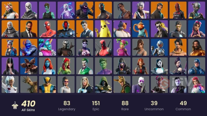 [PC/PSN/XBOX/NTD] 410 SKINS | OG PARADIGMA | GALAXY | TRAVIS SCOTT | TAKE THE L | THE REAPER | ELITE AGENT | GOLD MIDAS | UNCHAINED RAMIREZ
