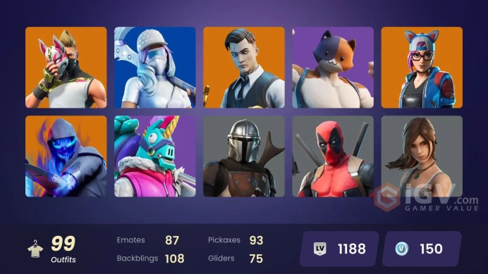 [PSN/XBOX/PC] 99 skins | Leviathan Axe | Gold Brutus | Gold Midas | Striker Specialist | The Champion | Zenith | Kymera | The Ice King | 100 VB