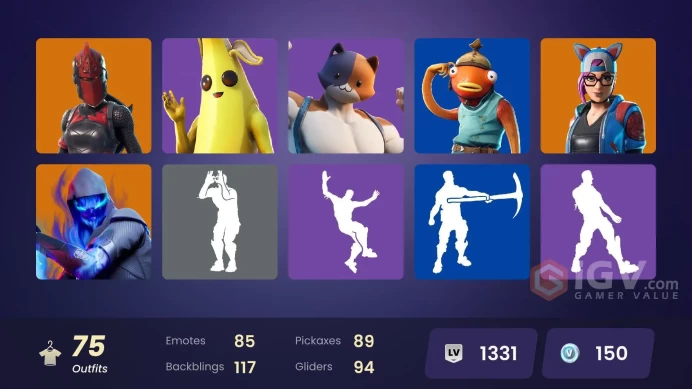 [PSN/PC] 75 skins | OG STW | Leviathan Axe | WORLD CUP | Unchained Ramirez | Rox | Zenith | The Ice King | Fusion | Luxe | Ruin | Lynx | 150 VB