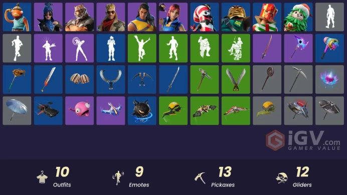 [PSN/XBOX/PC] 10 skins | Trailblazer Tai | Oscar | Vengeance Jones | Hope | Explorer Emilie | Mr. Dappermint | Holiday Boxy | 300 VB