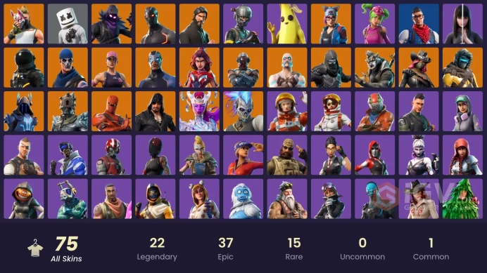 FA - [XBOX/SWITCH/PC] 75 skins | OG STW | The Reaper | Elite Agent | Vivi Chroma | Lina Scorch | Point Patroller