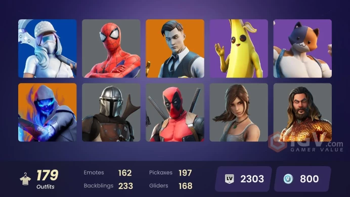 [PSN/XBOX/PC] 179 skins | Gold Midas | Subzero Cryptic | Sultura | Point Patroller | Cloud Striker | Valeria | Rox | Fusion | Fade | 800 VB