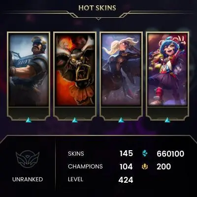 EUW EMAIL CHANGEABLE Black Alistar  Victorious Jarvan IV  Worlds 2012 Riven+Her 2012 icon 104 Champions 660kBE 19Koe 145 skins