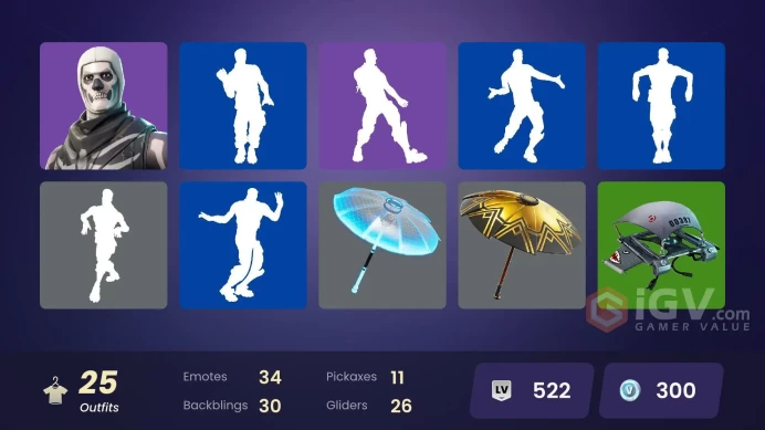 [ALL PLATFORMS]-OG Skull Trooper-FULL ACCESS-