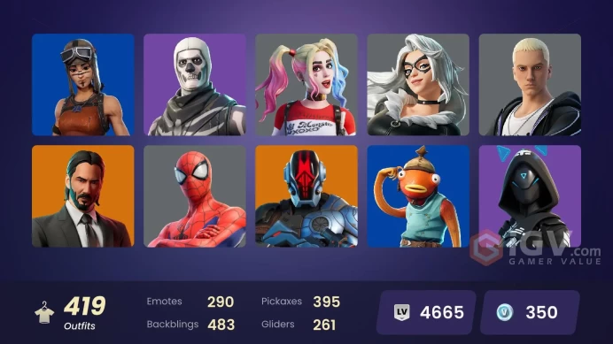 [ALL PLATFORMS]-418 Skin-230K V-B Spend-UK REGION-FULL ACCESS-