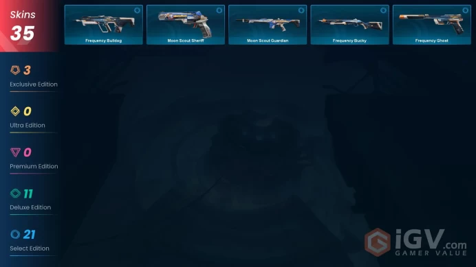 EU [ 35 TOP SKINS + 1 KNIFE ] Kuronami Vandal + BlastX Phantom + Overlay Dagger + Hieroscape Phantom + Nunca Olvidados Vandal / full acces