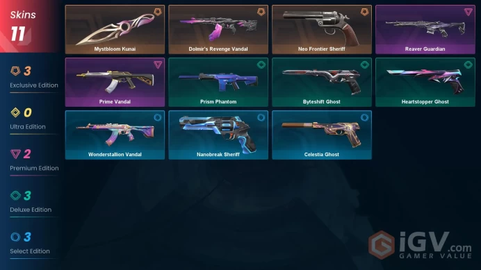 EU/TR/MENA/CIS // FULL ACCESS // MAIL CHANGEABLE // MYSTBLOOM KUNAI // PRIME VANDAL // Dolmir's Revenge Vandal // Neo Frontier Sheriff 