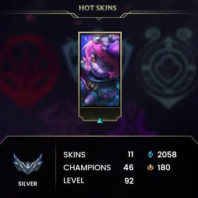 [EUW] - Silver IV / Fresh / Changeable Mail | Instant Delivery | Lifetime Warranty | 100% Handmade & Secure | 24/7 Support