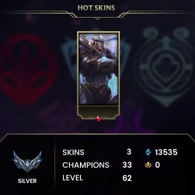 [EUW] - Silver II / Fresh / Changeable Mail | Instant Delivery | Lifetime Warranty | 100% Handmade & Secure | 24/7 Support