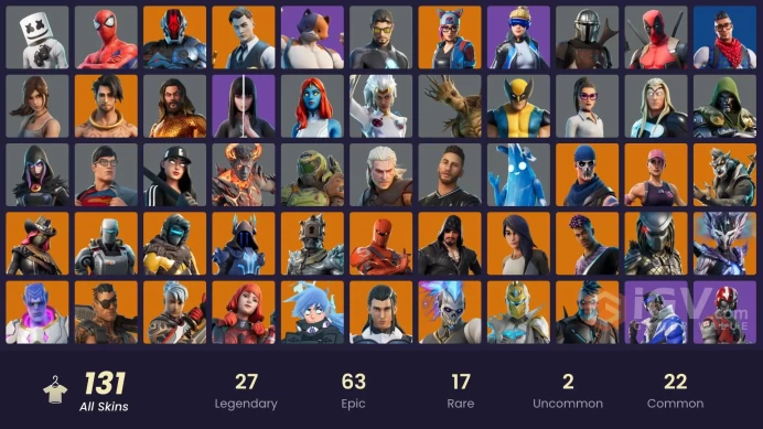 [PSN/XBOX/PC] 131 skins | OG STW | Neo Versa | Gold Midas | Wingman | Prodigy | Sultura | Carbon Commando | Point Patroller | Fixer | 500 VB