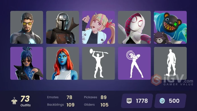 [PSN/XBOX/PC] 73 skins | Predator | Nezumi | Son Goku | Mizuki | Renzo the Destroyer | Calamity | Valeria | Twyn | Peter Griffin | 400 VB