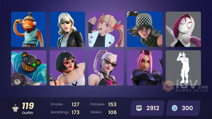 [PC/XBOX] 119 skins | Championship Jonesy | Optimus Prime | Kado Thorne | Renzo the Destroyer | Mizuki |y196