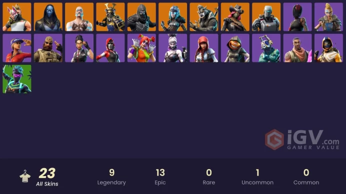 [PC/XBOX] 23 skins | Plunja | STAGE 5 | STAGE 5 | BLACK WEREWOLF | STAGE 5 - No shoulder pad | A.I.M. | Omenlui257