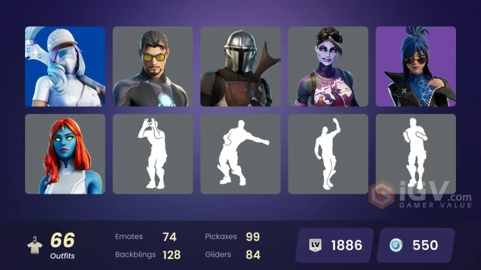 [PC/XBOX] 66 skins | Jules | Aura | Go Mufasa | Candy Axe | Tony Stark | Harley Hitter | Mystiquelui261