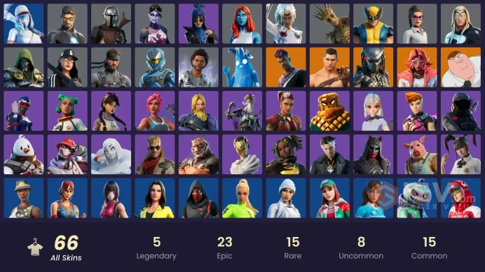 [PC/XBOX] 66 skins | Jules | Aura | Go Mufasa | Candy Axe | Tony Stark | Harley Hitter | Mystiquelui261