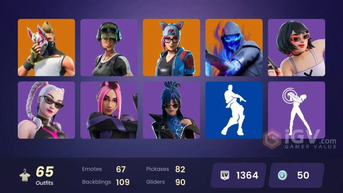 [PC/XBOX] 65 skins | Trailblazer | Stage 4 - NO PONYTAIL | Harbinger Armor Omegarok | STAGE 5 | STAGE 4lui270